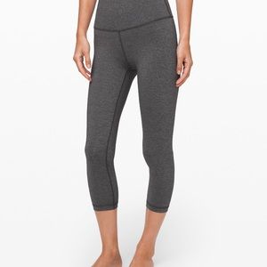 Lululemon Wunder Under Crop Leggings